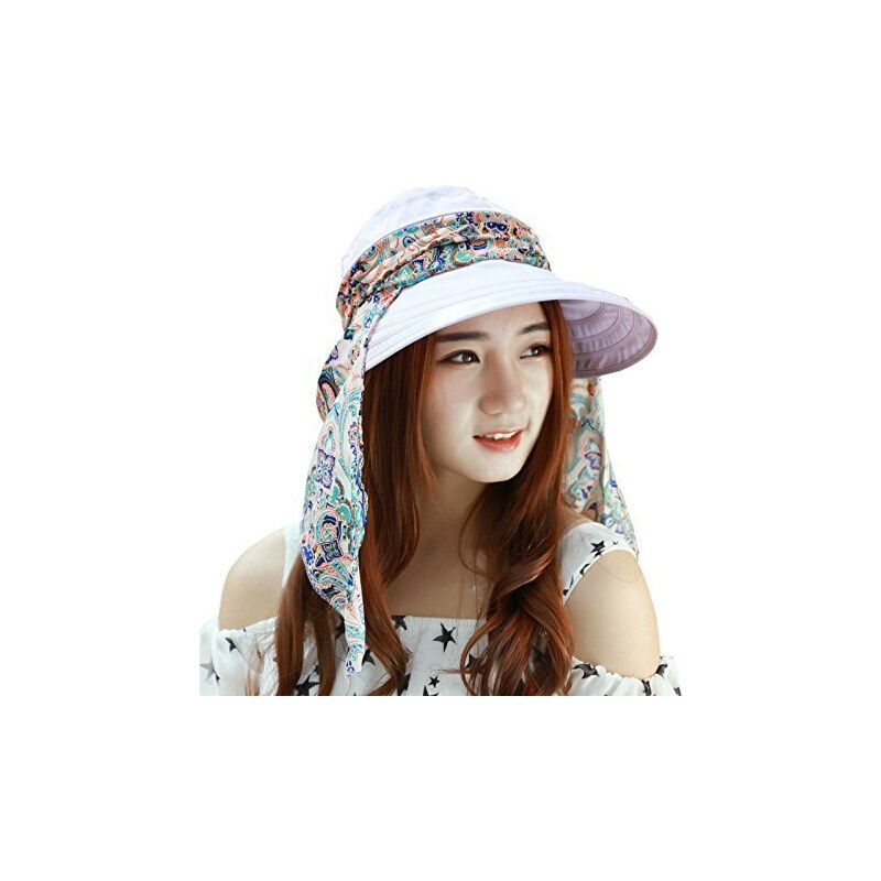 Cappello Pescatore Con Protezione Collo – Tesa Larga – UPF 50+ – Unisex – Colore Pesca – Regolabile