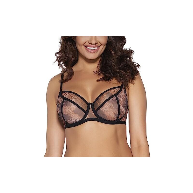 Reggiseno in cotone biologico, non imbottito e senza ferretto - Nero