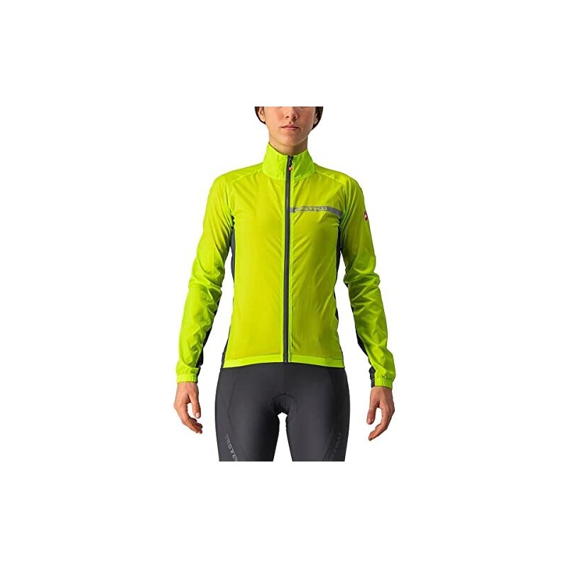 CASTELLI Squadra Stretch W Jacket Donna - Giacca Ciclismo Windproof In Poliestere - Foto 6
