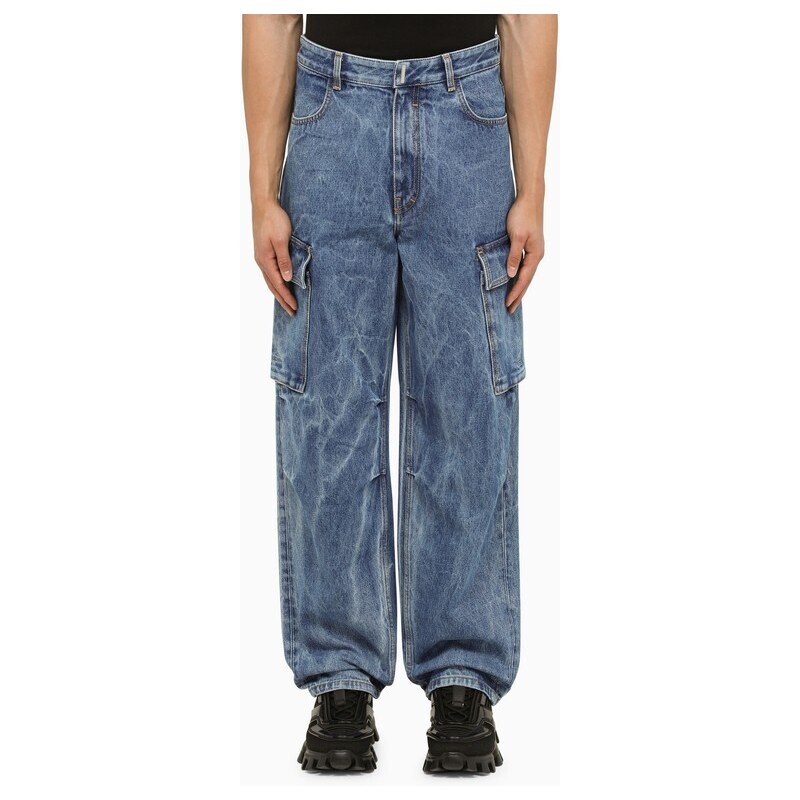 Givenchy Jeans cargo blu