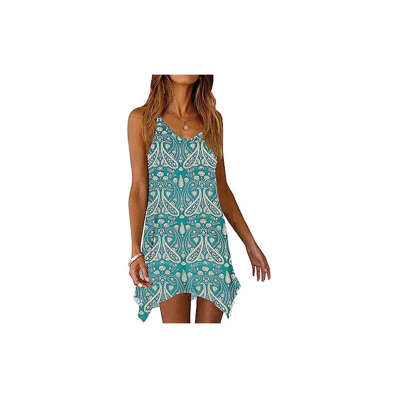 Burlesque Dress – Abito Corto Boho Asimmetrico