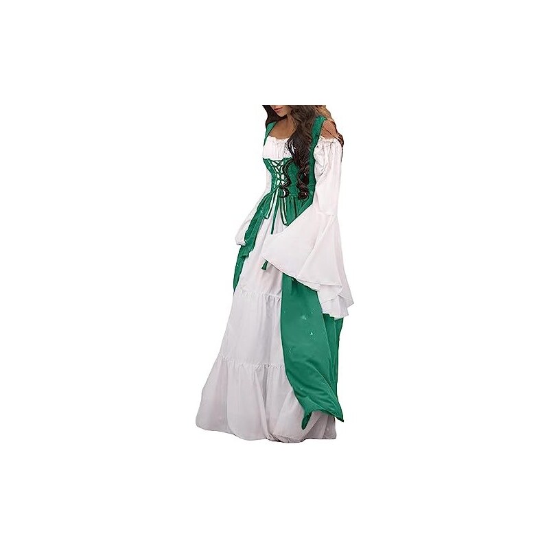 Retrò Vintage Medievale Rinascimento Vestito Costume Cosplay Abiti da Retrò Vintage Medievale Rinascimento Vestito Costume Cosplay Abiti da