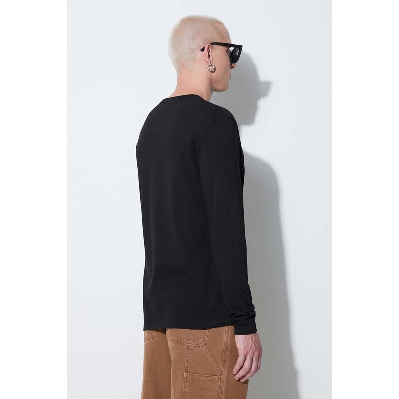 Wood Wood top a maniche lunghe in cotone Long Sleeve Wood Wood