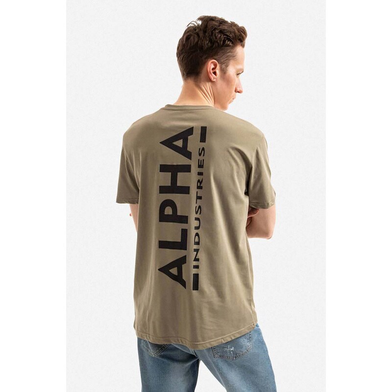Alpha Industries t-shirt in cotone Backprint