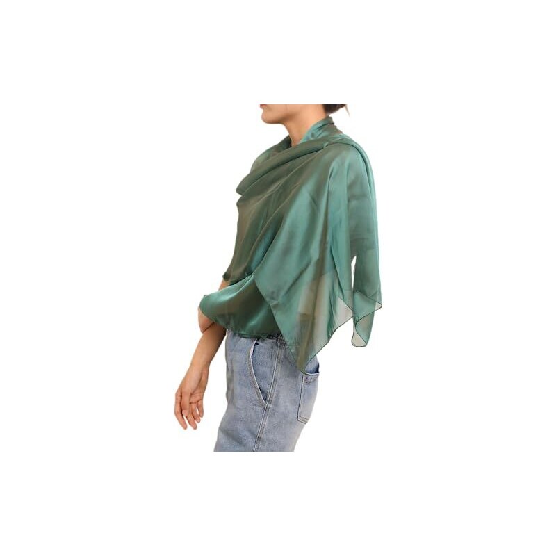 Womanista Camicetta Senza Maniche In Taffetà Nero – Readymade Sari Blouse Con Imbottitura – Taglia 42 - 2
