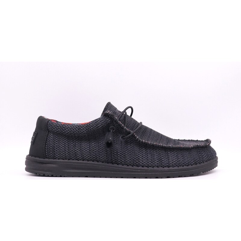 Hey Dude mocassini uomo Wally Stretch Sox blu