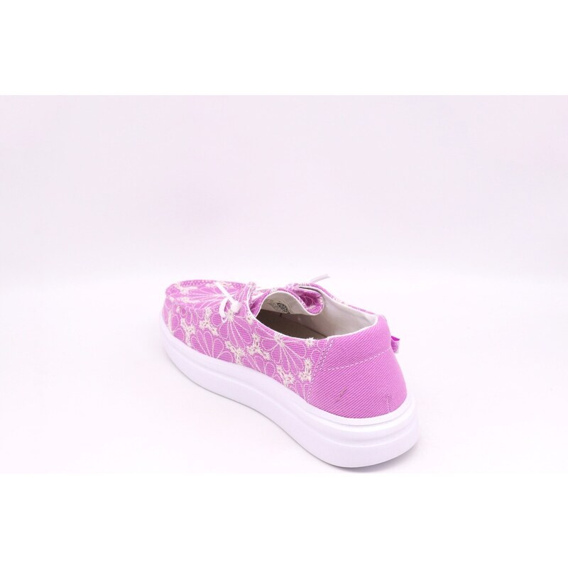 HEY DUDE Wendy Youth Rise Sneaker Bianco Da Bambino - 10