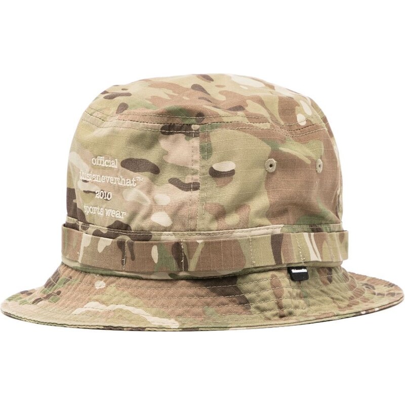 This Is Never That Cappello bucket Jungle con stampa camouflage - Verde