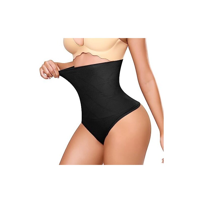 Mutande Contenitive Donna Vita Alta – Pantaloncini Modellanti Senza Cuciture Per Pancia Piatta E Glutei Sollevati