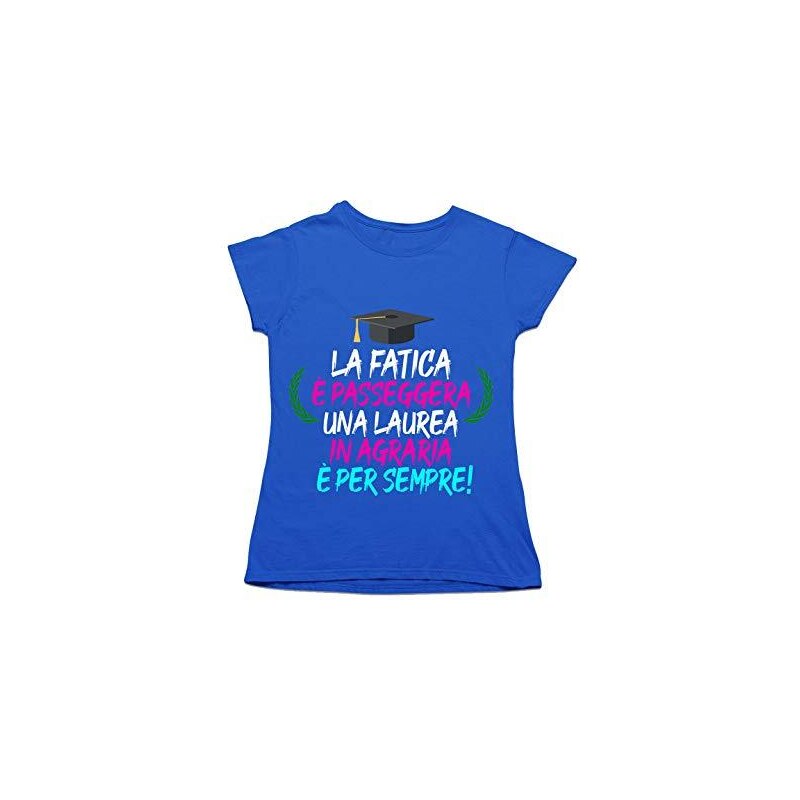 Mr. Gadgets T-Shirt Laureata Con Scritta Simpatica – Gadget Divertente Per Festa Di Laurea