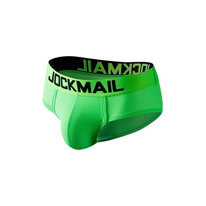 JOCKMAIL Confezione 3 Slip Uomo Arcobaleno - Cotone Comodo Mutande Colorate