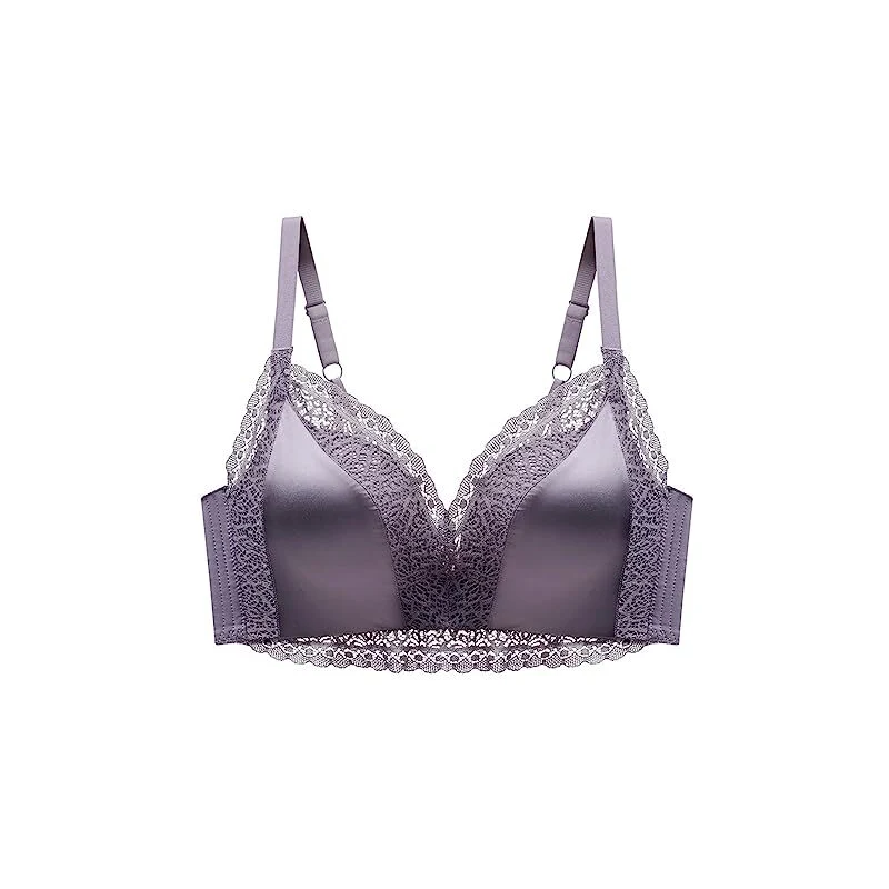 Reggiseno Minimizer Senza Ferretto Con Raso, Pizzo E Coppa CF - Foto 3