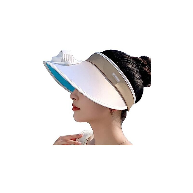 Visiera Parasole Rete Traspirante - Cappello Da Golf Con Regolazione Elastica - Foto 9