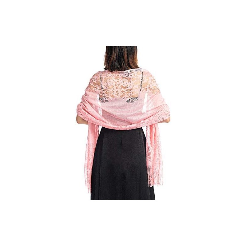 ACVIP Scaldacollo da donna in pizzo Stola sciarpa per abito da