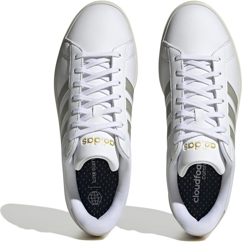 Adidas cloudfoam on sale bianche