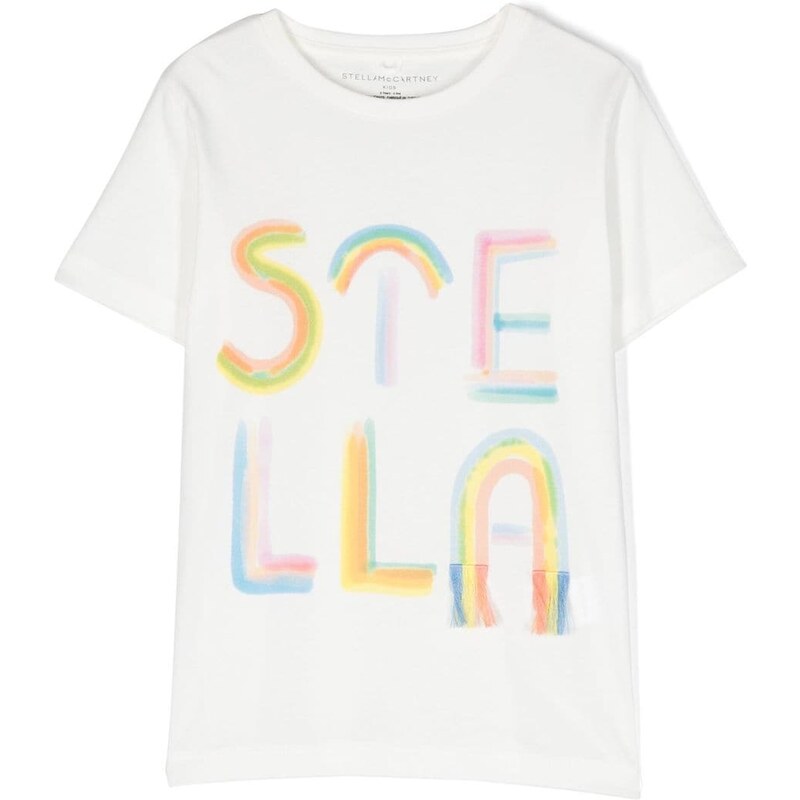 Stella McCartney Kids T-shirt con stampa - Bianco