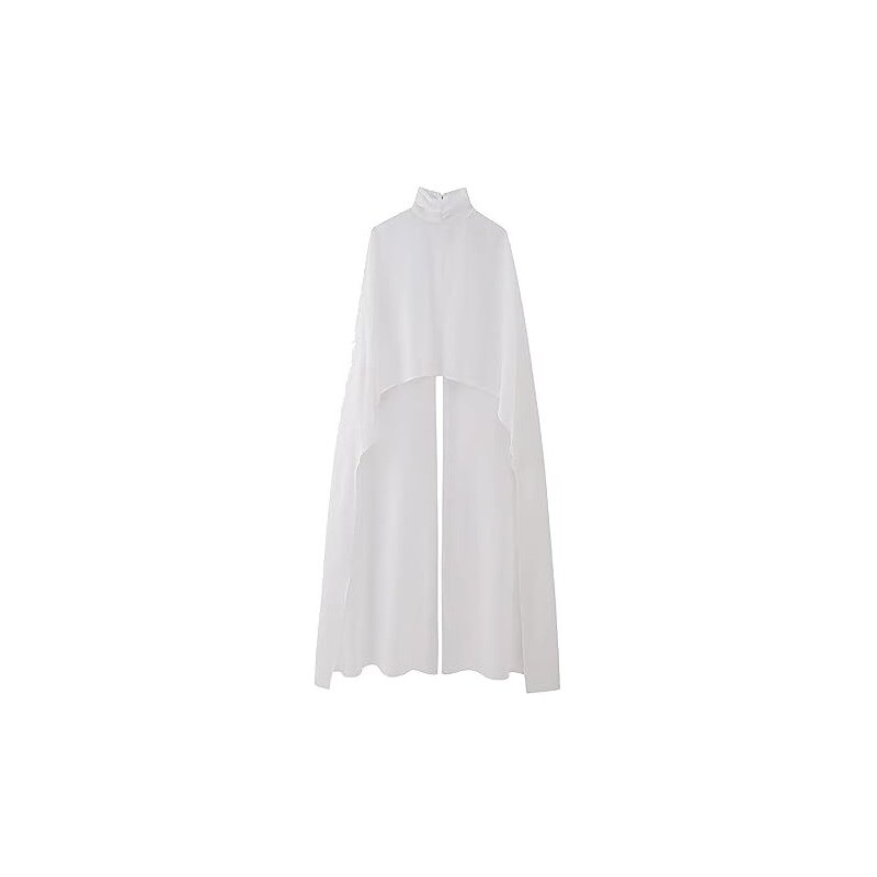 thumbnail: BEAUTELICATE Kunstbont Poncho Sjaal – Elegante Winter Cape Voor Jas, Avondjurk & Middeleeuwse Outfits