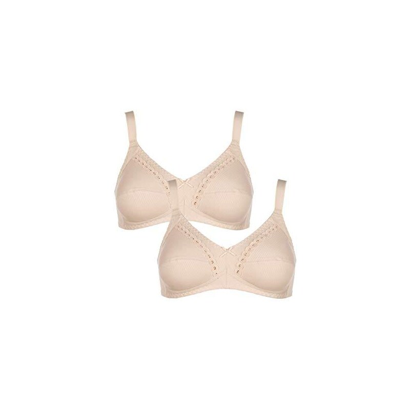 Naturana Soft Cup Bra - Reggiseno Senza Ferretto In Cotone, Morbido E Confortevole, Donna