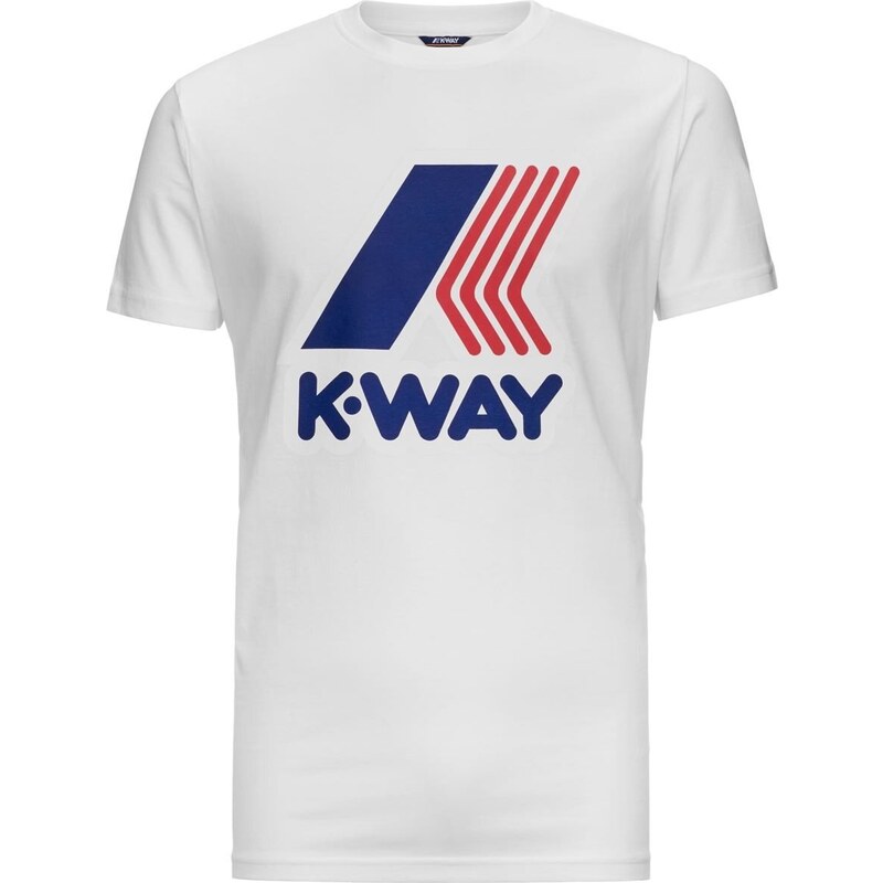 T-shirt K-way Uomo Pete Macro Logo : M