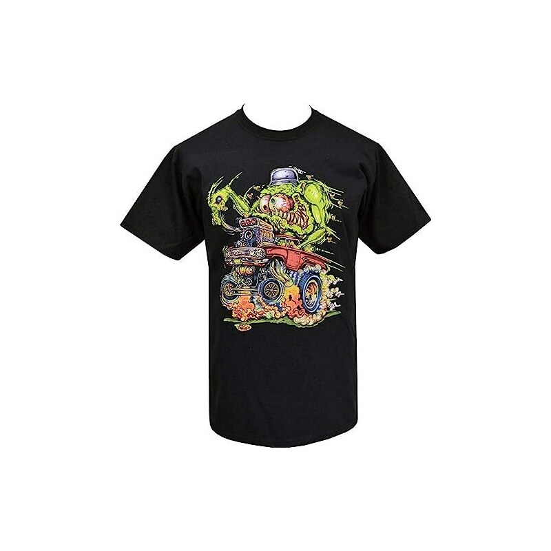 Rat Fink T-Shirt Uomo E Donna: Maglietta Originale Con Stampe Cult In Cotone 100%