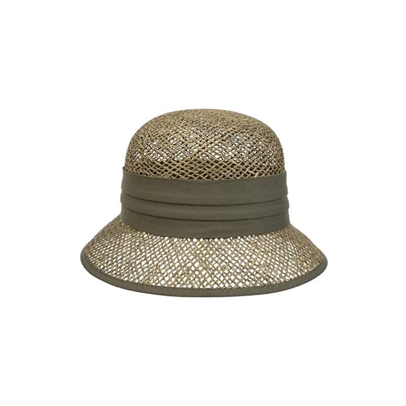 SEEBERGER - Cappello da donna resistente in paglia Panama