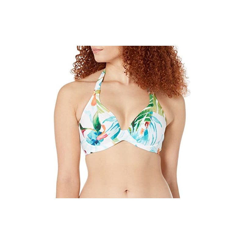 Top Bikini Samoa Sans Complexe Donna - Stampa Animalier Con Ferretto