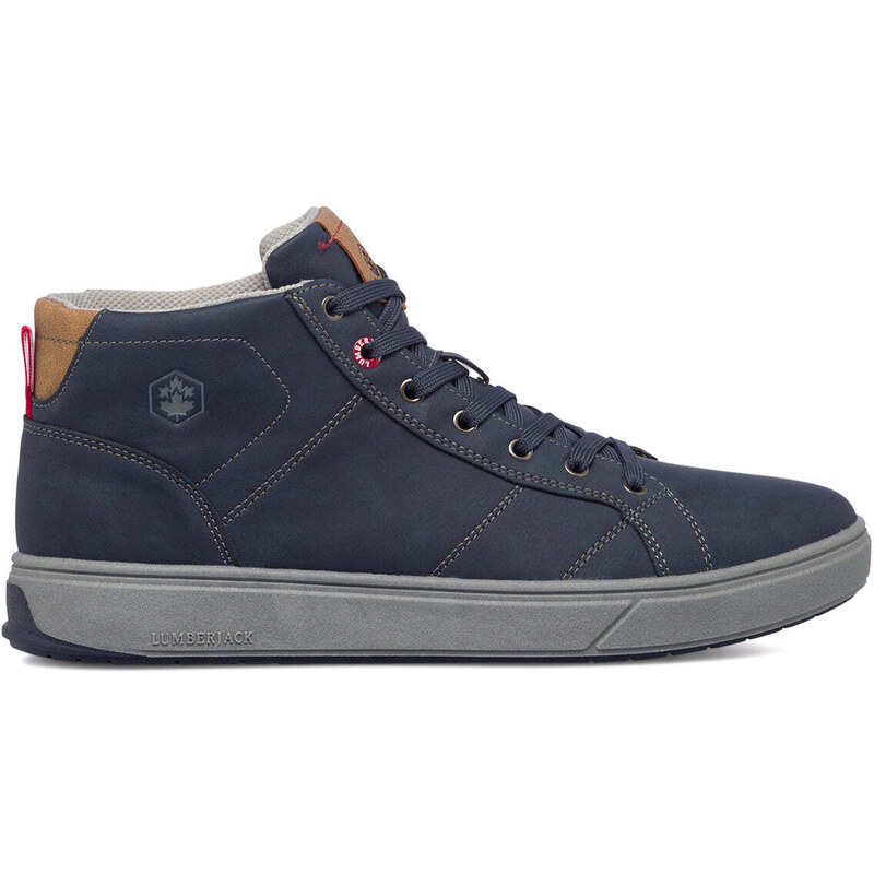 Sneakers alte blu da uomo Lumberjack Marvin 