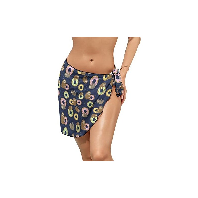 Costume Da Bagno Bambina 3 Pezzi - Top, Mutandine E Fascia, Stampa Ciambelle