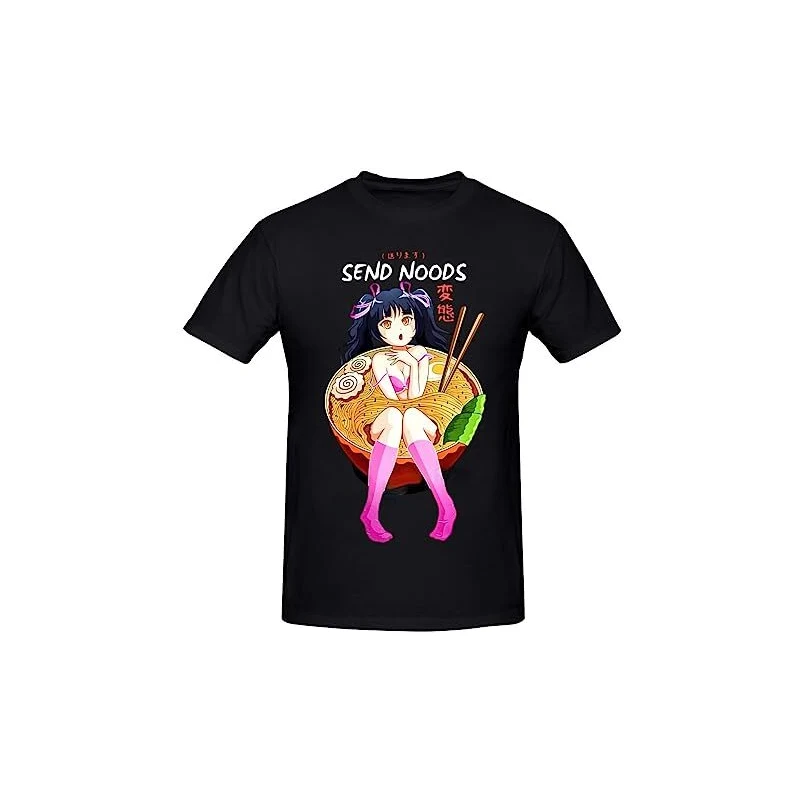 Tertius Hentai Anime Sexy Girl Japan Send Noods Ramen Noodle Bowl Shabu Shabu Hentai T Shirt 4560