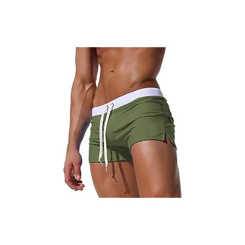 Amazon Fresh BOLF Uomo Pantaloncini Corti Da Uomo Costume Da Bagno Piscina Da Spiaggia Da Nuotare Corti Da Allenamento Da Calcio Fitness Elasticizzati Per Il Tempo Libero Xl018 Menta Xxl 7g7 119538965