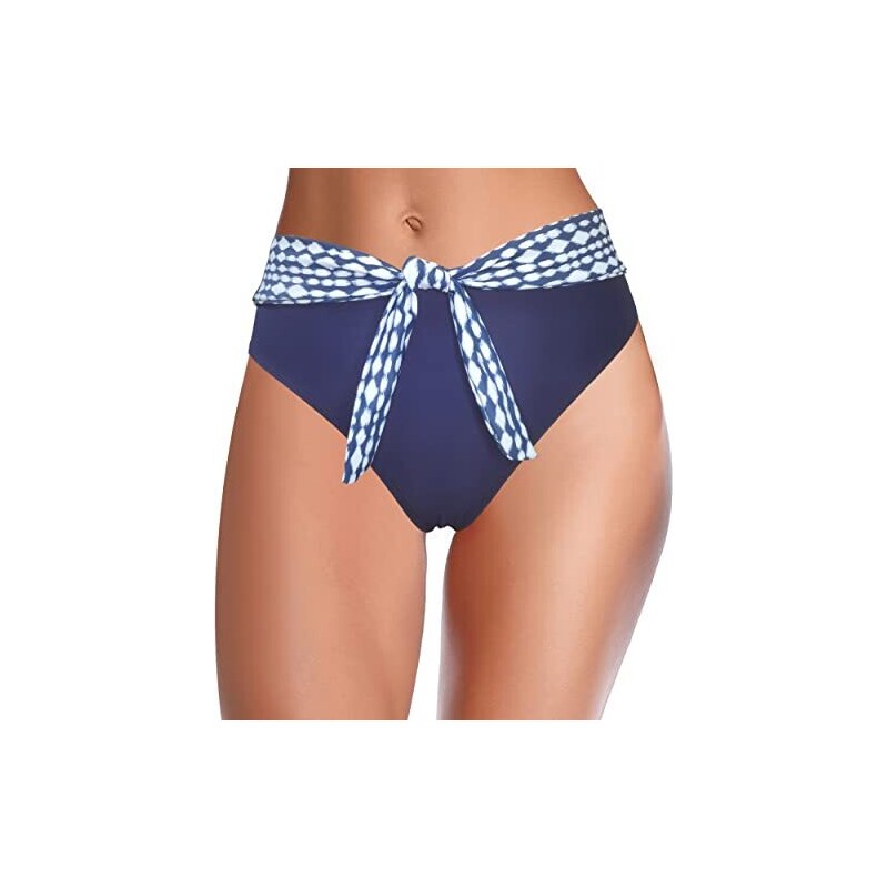 Fondo Bikini Vita Alta SHEKINI - Taglio A V, Doppia Fodera, Coprenti E Comodi, Perfetto Per Spiaggia E Piscina