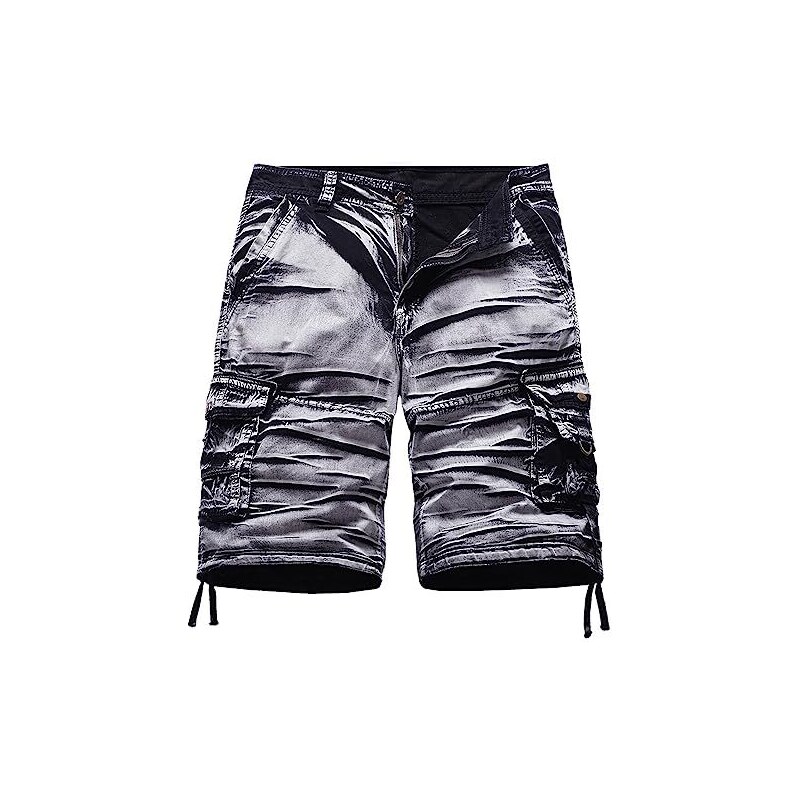 Pantaloncini Cargo Da Uomo, Pantaloni Chino Da Uomo, Con Tasca, In - Foto 11