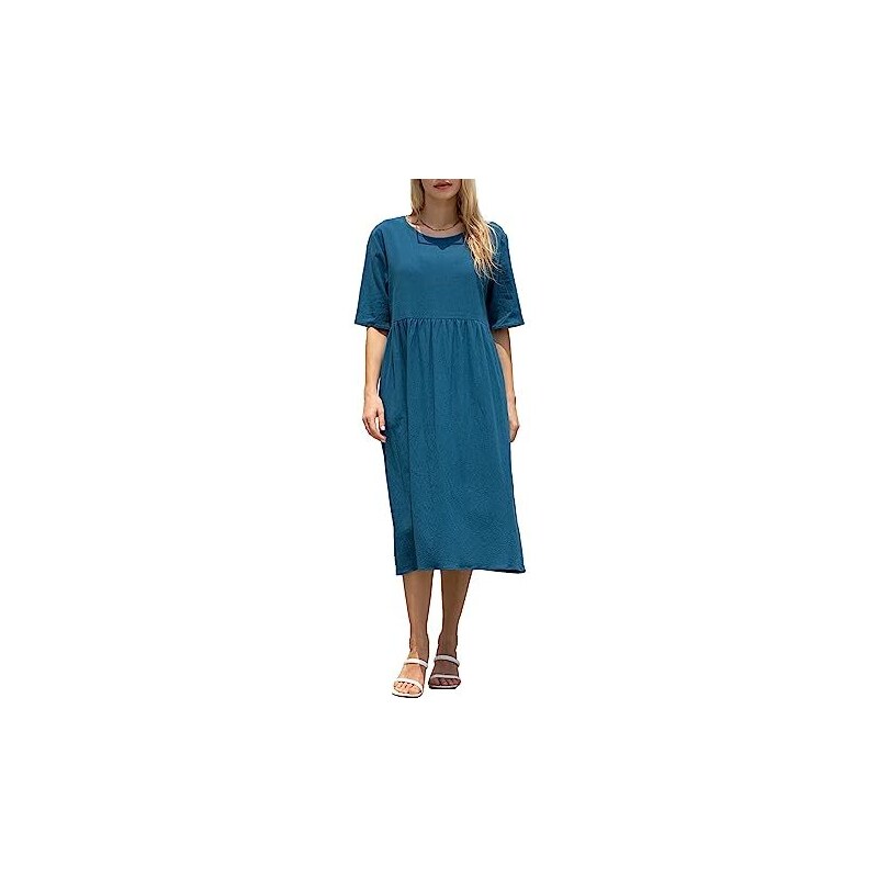 Robe D'été White Stuff Taille 6 UK (38 IT / 34 EUR) Jersey Vert Antique - Neuf Avec étiquettes
