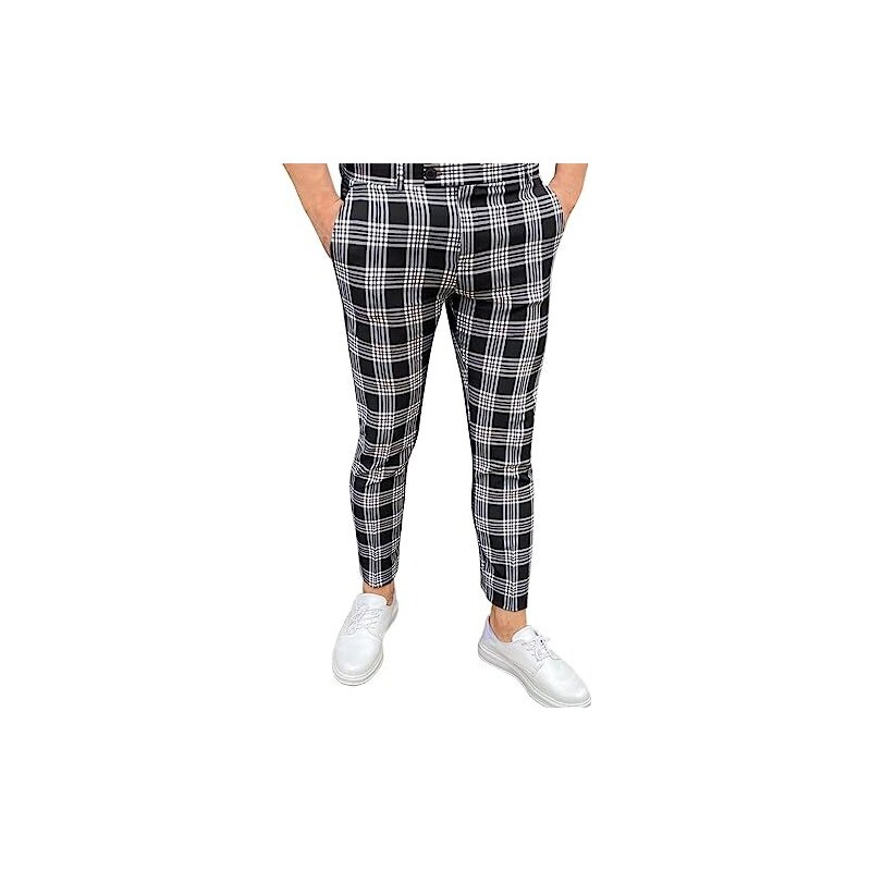 Pantaloni Chino da Uomo Pantaloni Eleganti da