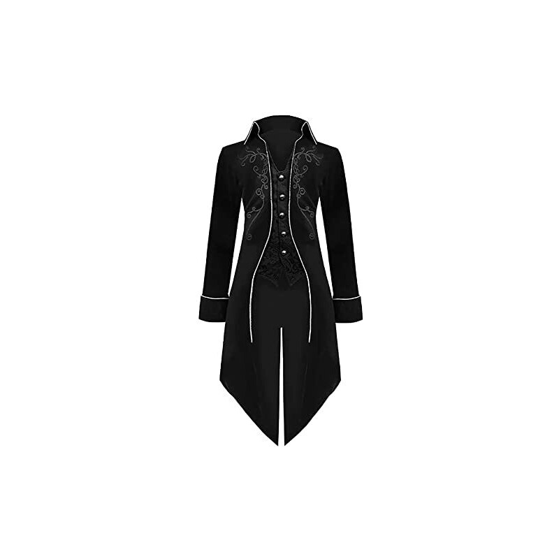 Veste Longue Steampunk Pour Femme - Style Victorien Vintage - Pour Costume, Carnaval, Fêtes - Automne/Hiver
