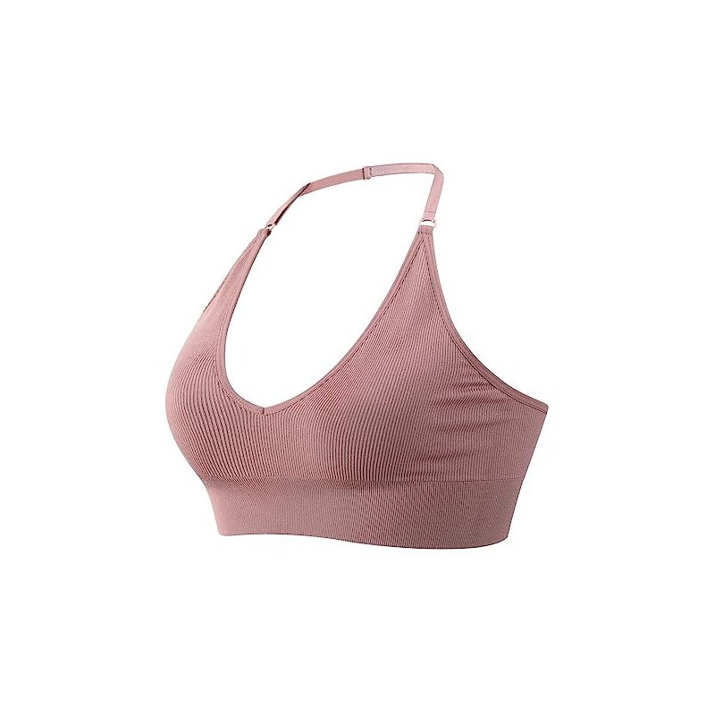 CRZ YOGA Reggiseno Sportivo Donna Imbottito - Senza Ferretto, Spalline Incrociate, Top Yoga - Foto 6