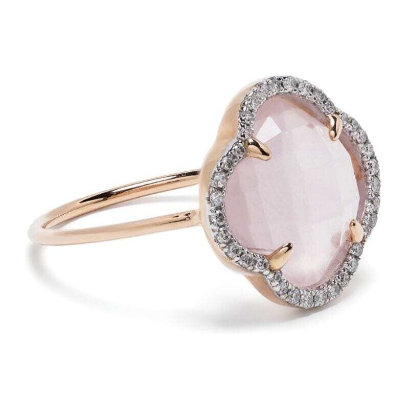 Anello grande placcato oro da donna | Nerina Bijoux