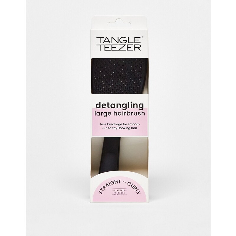 Tangle Teezer - The Large Wet Detangler - Spazzola districante - Black Gloss-Nero