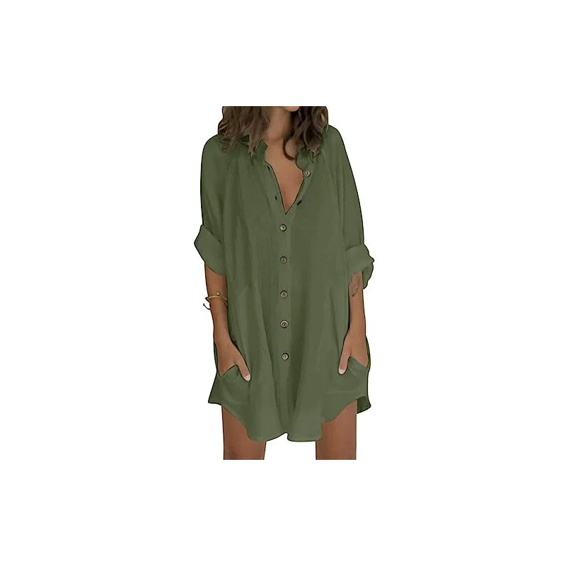 Abito Corto Donna ORANDESIGNE – Stile Boho Chic Vintage, Senza Maniche, Perfetto Per Spiaggia E Feste