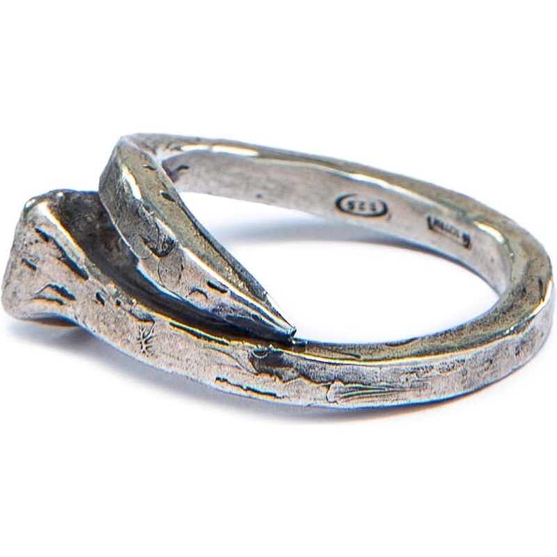 Glauco Cambi anello CHIODO FORGIATO in argento-16