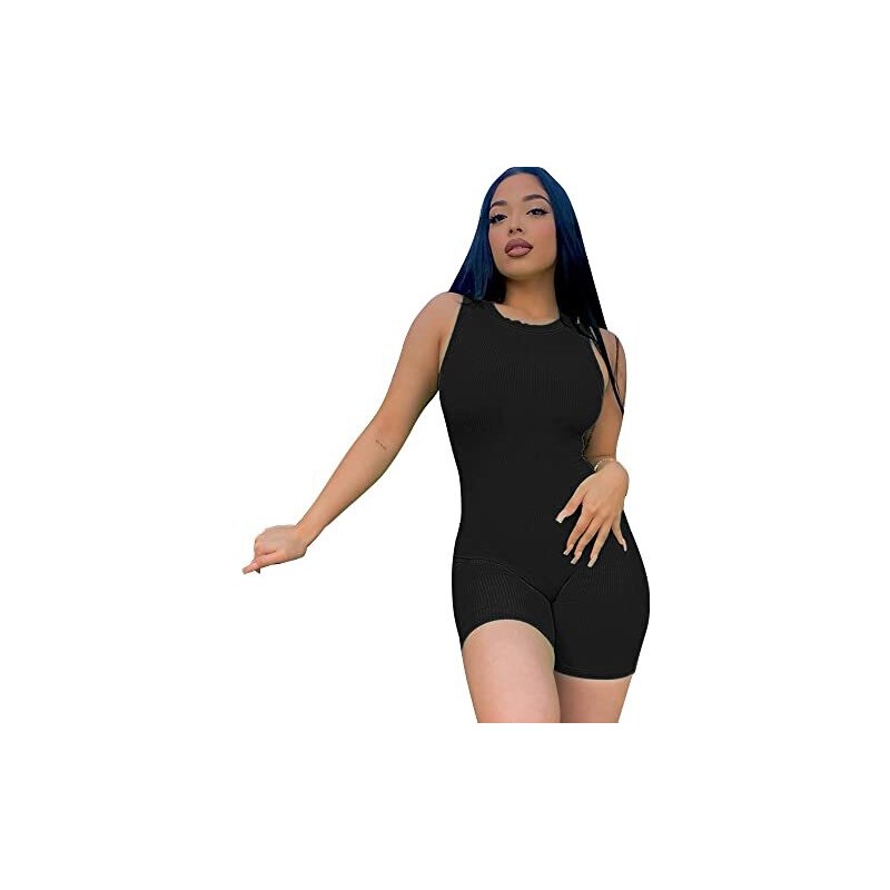 Senza Maniche Lucido Lucido Bodystocking Cerniera Con Apertura Sul - Foto 7