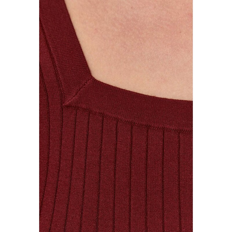 Max Mara Leisure maglione donna colore granata