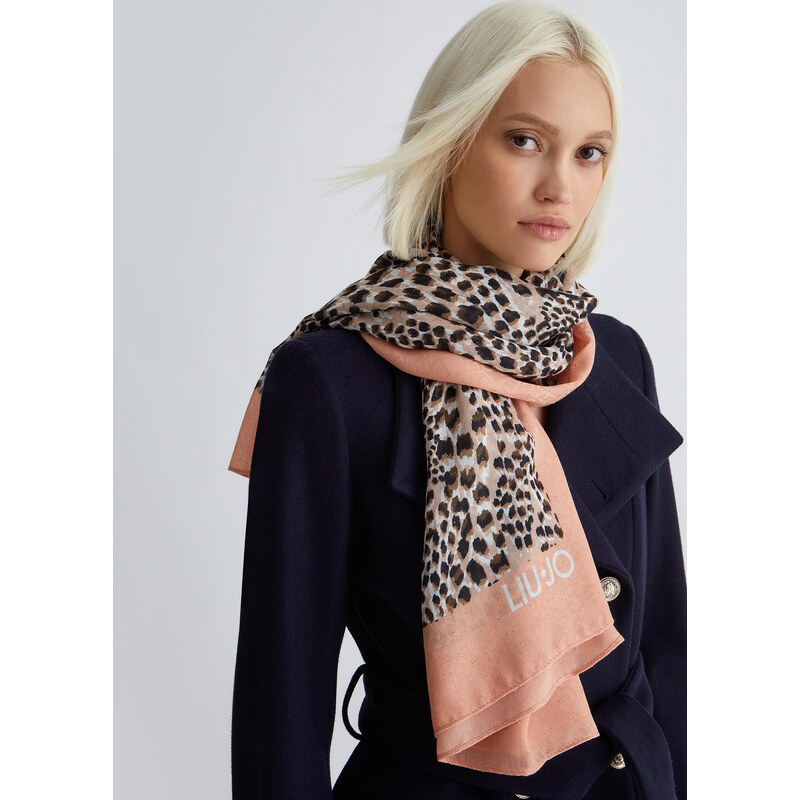Sciarpa Donna Liu Sciarpe Liu Jo Inverno 2022 Pashmina Donna Liu