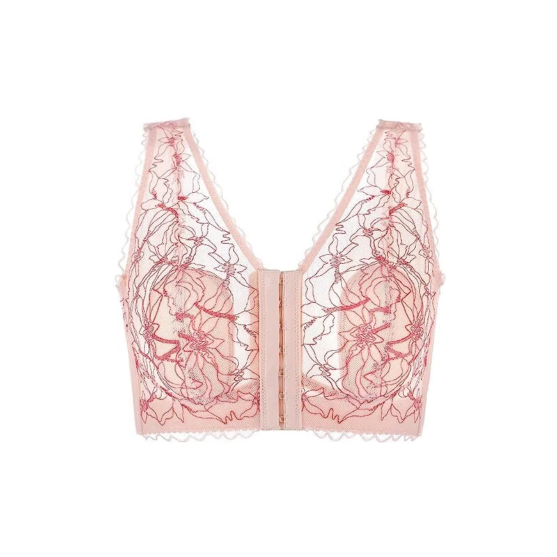 Necalisi Reggiseno Da Donna Con Reggiseno In Pizzo Con Ferretto Impantanato Senza Spalline Con Spalline Con Fiori Regolabili Bianco 1c 123547564