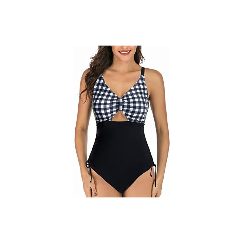 sesto senso Costume da Bagno Donna Sportivo Costume Intero Opaco BW714 S/36 Blu Scuro sesto senso Costume da Bagno Donna Sportivo Costume Intero Opaco BW714 S/36 Blu Scuro