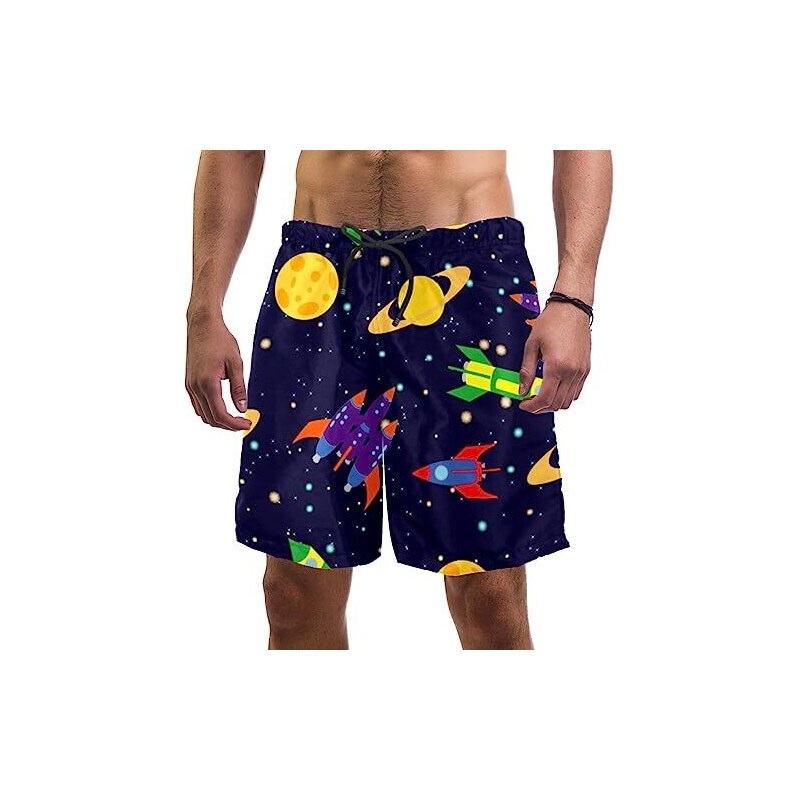 Costume Uomo Fodera Rete Costume Da Bagno Uomo 40° Compleanno - Pantaloncini Quick Dry Con