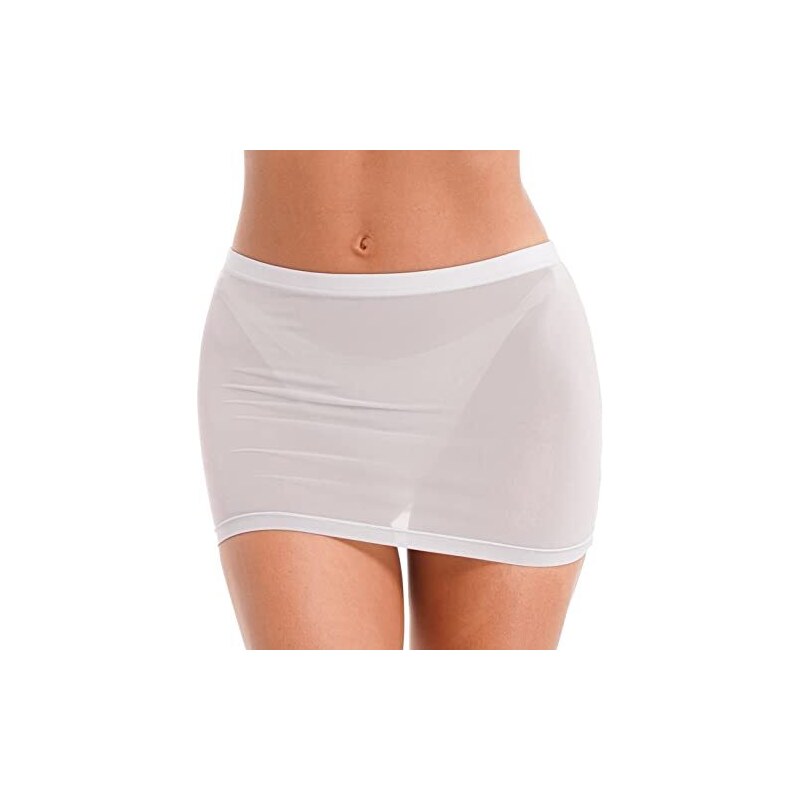 Minijupe Rose En Laine Blanche - Taille 40, Occasion En Très Bon état Comme Neuve