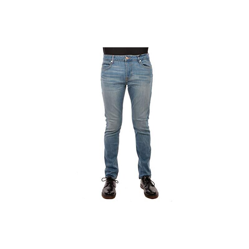 Jeans 5 tasche in denim stretch, blu | Max Mara