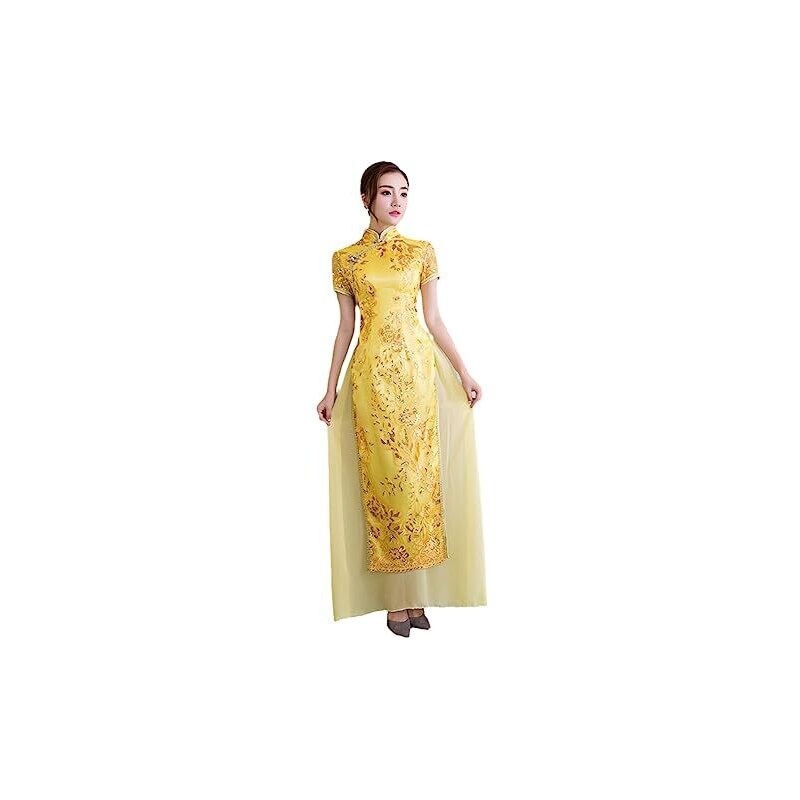 Qipao lungo hot sale