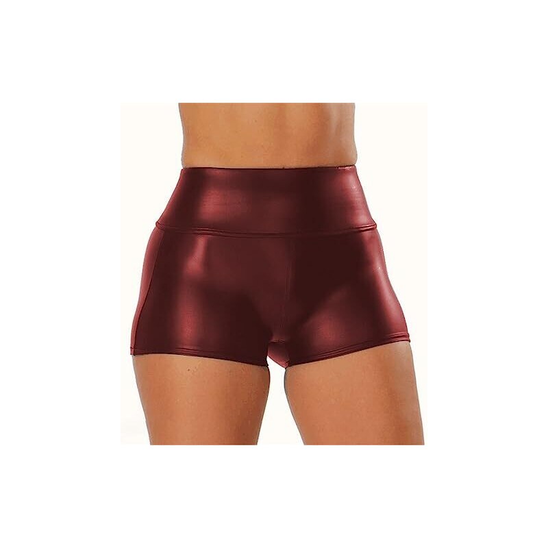 ASOS DESIGN - Pantaloncini eleganti extra lunghi a fondo ampio verde lucido